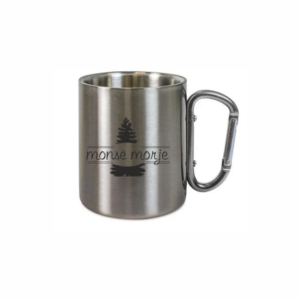 Monse Morje Edelstahltasse mit Karabiner